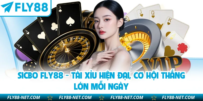 Sicbo FLY88 - Tài Xỉu Hiện Đại, Cơ Hội Thắng Lớn Mỗi Ngày